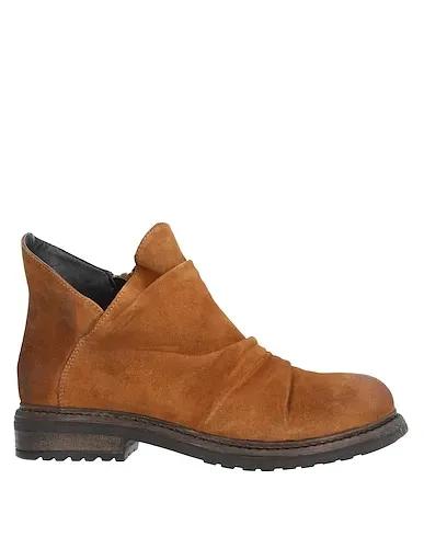 Brown Leather Ankle boot
