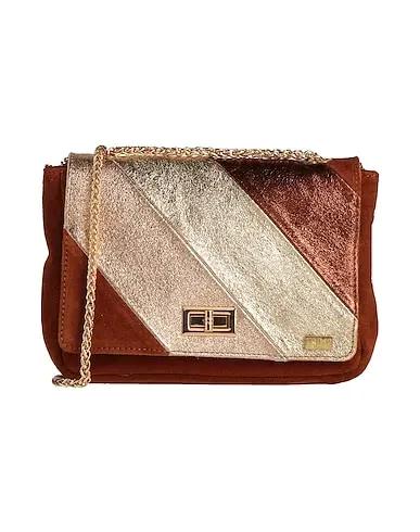 Brown Leather Cross-body bags