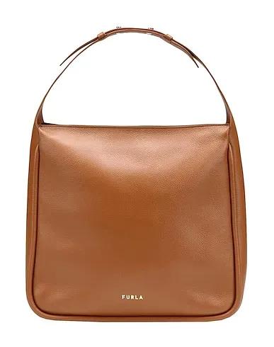 Brown Leather Handbag FURLA ESTER L HOBO
