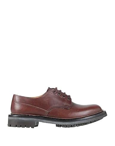 Brown Leather Laced shoes