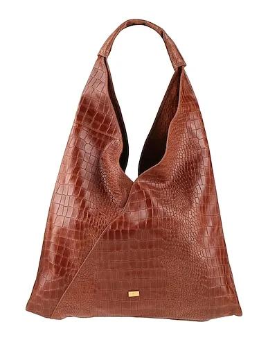 Brown Leather Shoulder bag