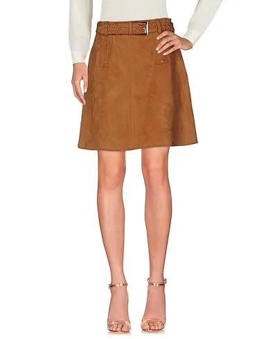 Brown Midi skirt