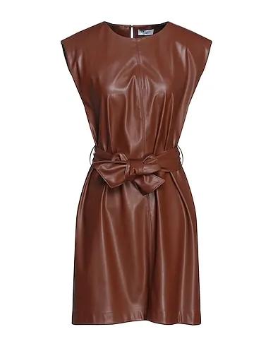 Brown Office dress