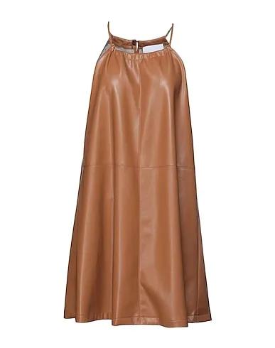 Brown Short dress
