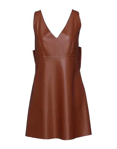 Brown Short dress