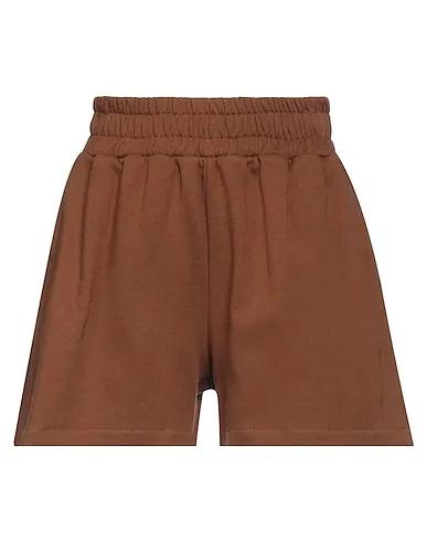 Brown Sweatshirt Shorts & Bermuda