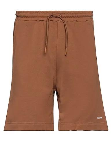 Brown Sweatshirt Shorts & Bermuda