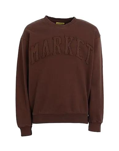 Brown Sweatshirt Sweatshirt MARKET VINTAGE WASH CREWNECK
