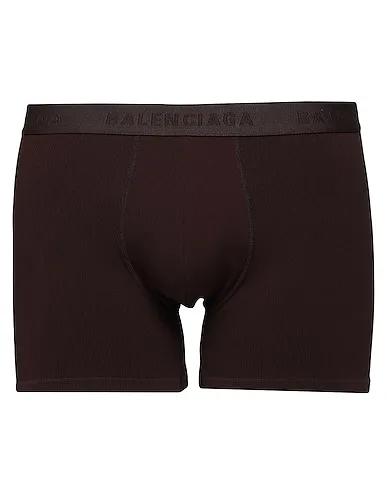 Brown Synthetic fabric Boxer