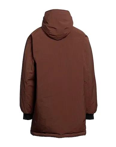 Brown Techno fabric Coat