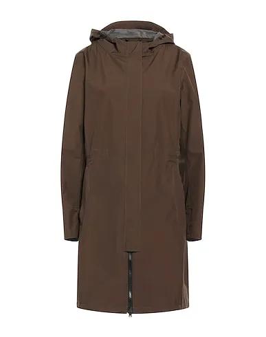 Brown Techno fabric Full-length jacket