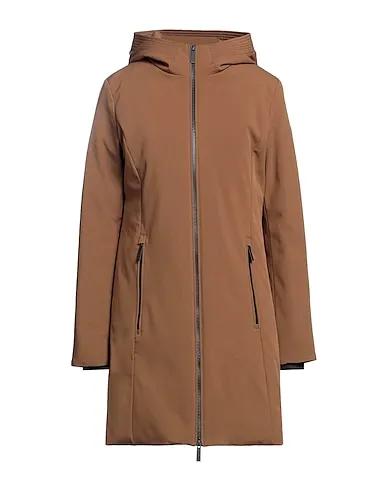 Brown Techno fabric Shell  jacket FIRTH PARKA
