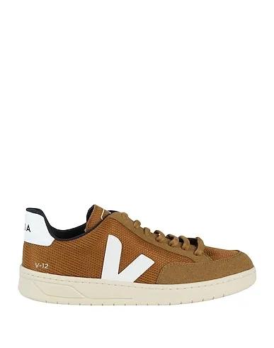Brown Techno fabric Sneakers V-12