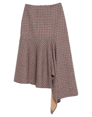 Brown Tweed Maxi Skirts