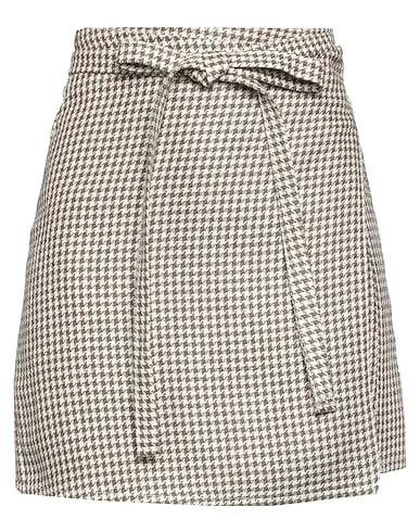 Brown Tweed Mini skirt
