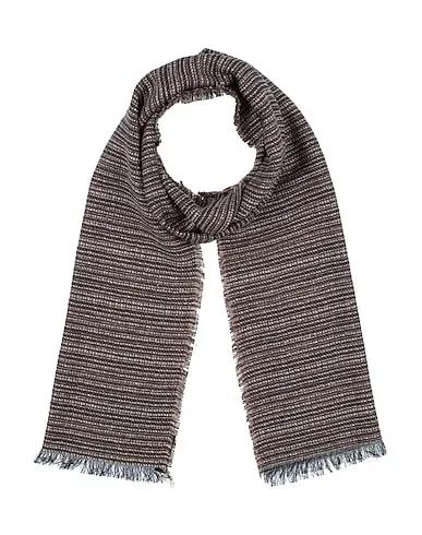Brown Tweed Scarves and foulards