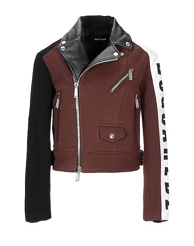 Brown Velvet Biker jacket