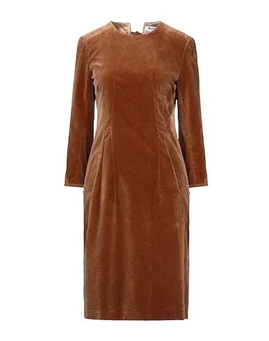 Brown Velvet Elegant dress