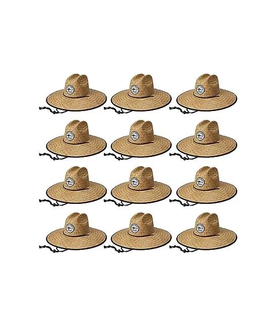 Bruce Straw Hat 12-Pack