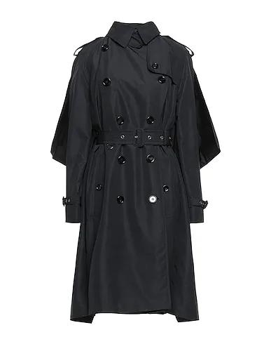 BURBERRY | Black Women‘s Double Breasted Pea Coat