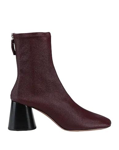 Burgundy Ankle boot