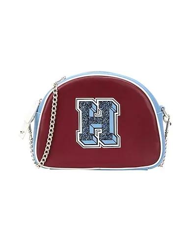 Burgundy Cross-body bags COOL LEATHER XOVER H
