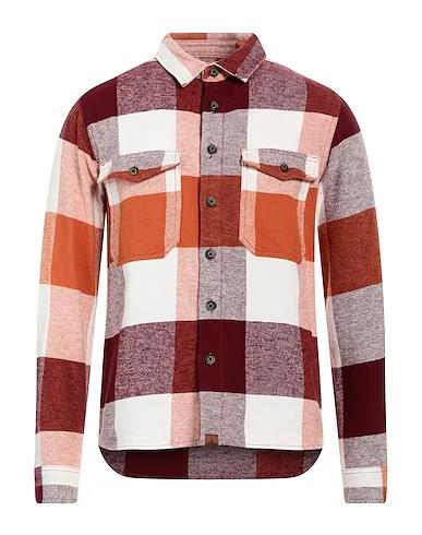 Burgundy Flannel Checked shirt