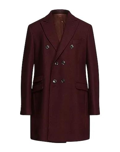 Burgundy Flannel Coat