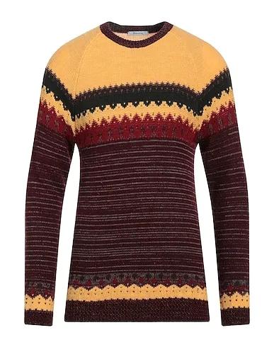 Burgundy Jacquard Sweater