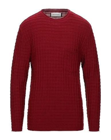 Burgundy Jacquard Sweater