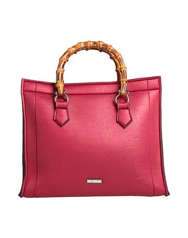 Burgundy Jersey Handbag