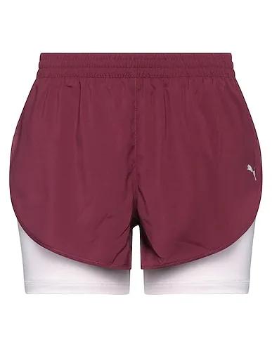 Burgundy Jersey Shorts & Bermuda
