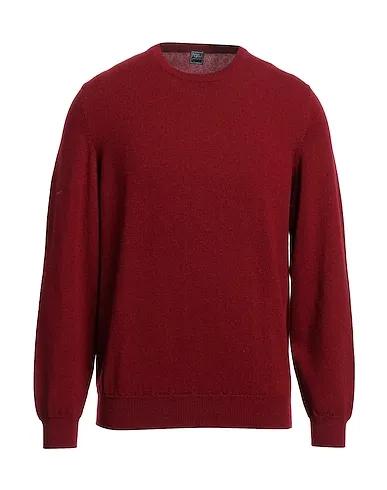 Burgundy Knitted Cashmere blend