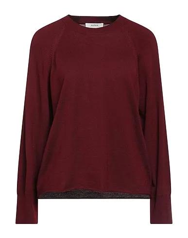 Burgundy Knitted Sweater