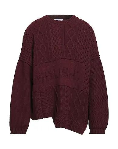 Burgundy Knitted Sweater