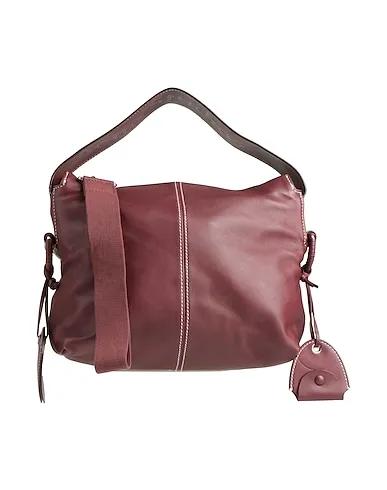 Burgundy Leather Handbag
