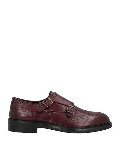 Burgundy Leather Loafers