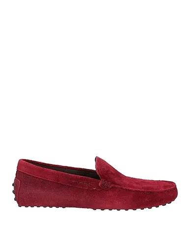 Burgundy Leather Loafers