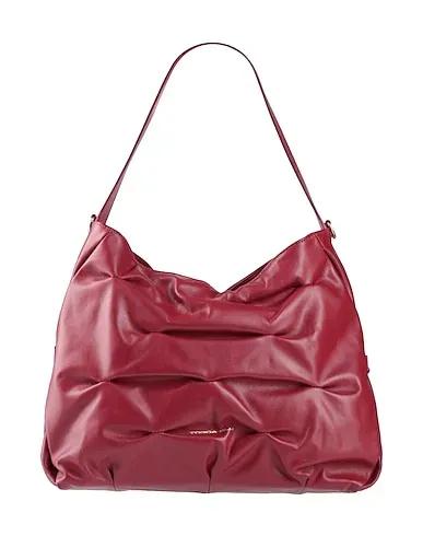 Burgundy Leather Shoulder bag
