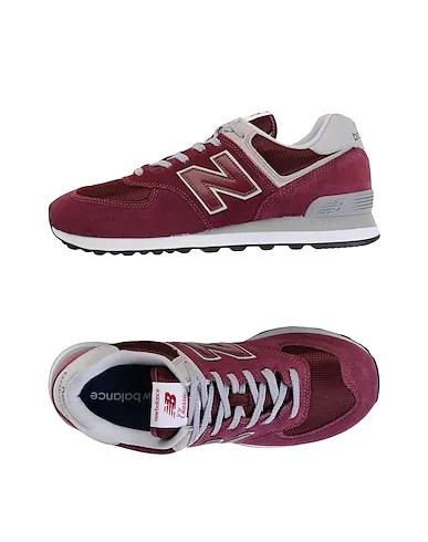 Burgundy Leather Sneakers 574 SUEDE/MESH CORE COLORS