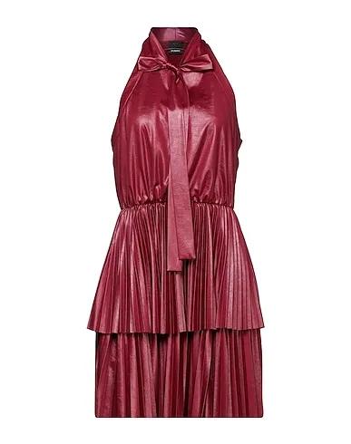 Burgundy Midi dress