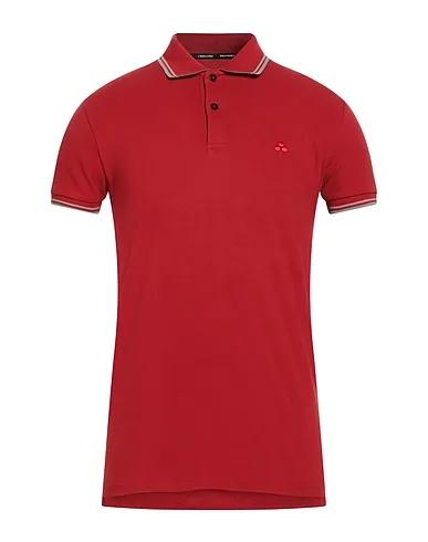 Burgundy Piqué Polo shirt