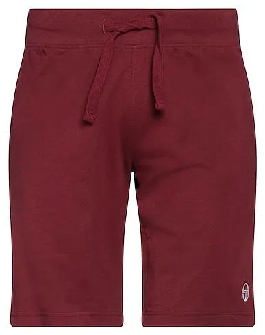Burgundy Sweatshirt Shorts & Bermuda