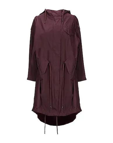 Burgundy Techno fabric Full-length jacket