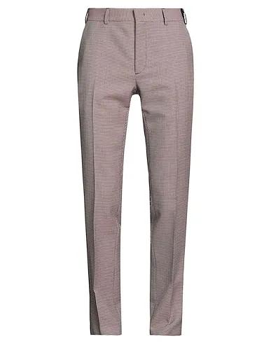 Burgundy Tweed Casual pants