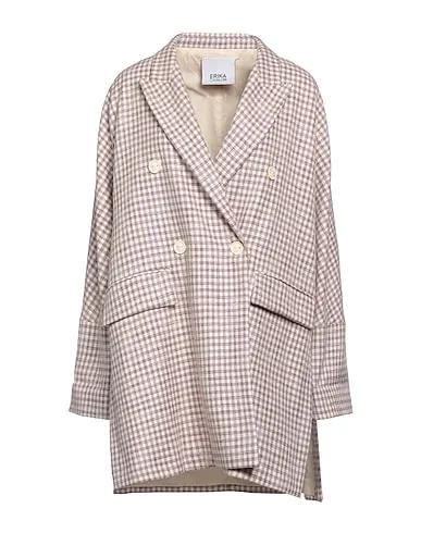 Burgundy Tweed Full-length jacket