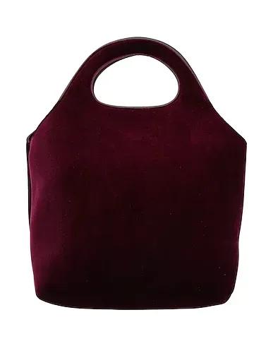 Burgundy Velvet Handbag
