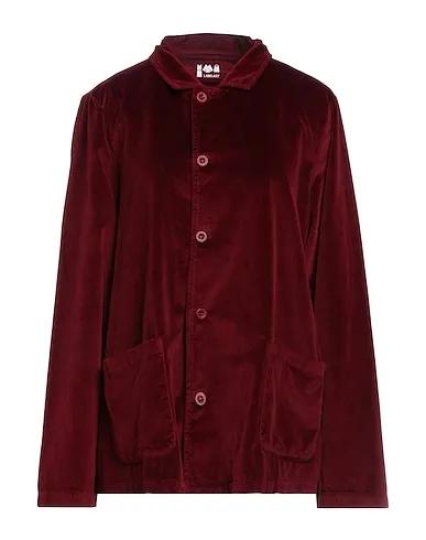 Burgundy Velvet Solid color shirts & blouses