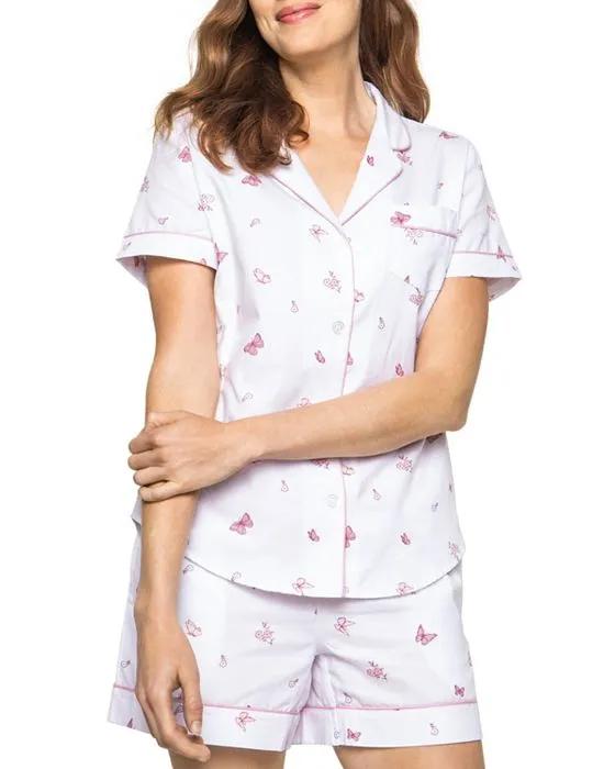 Butterfly Classic Shorts Pajama Set
