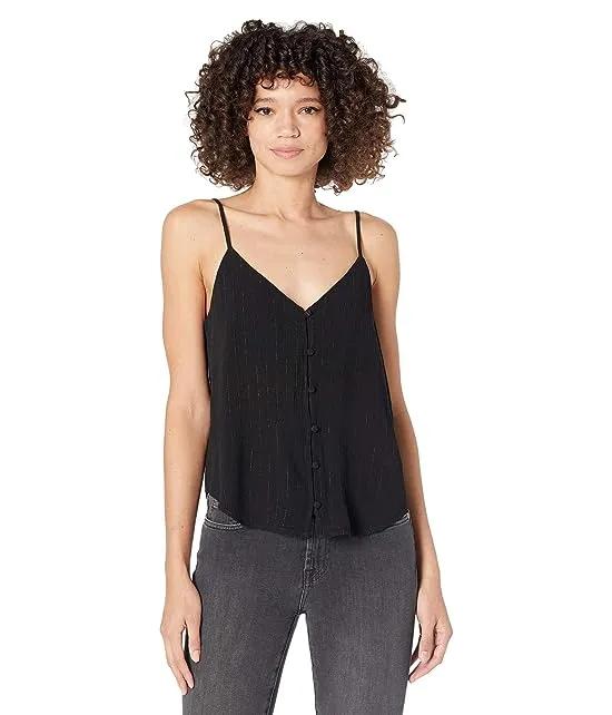 Button Front Cami